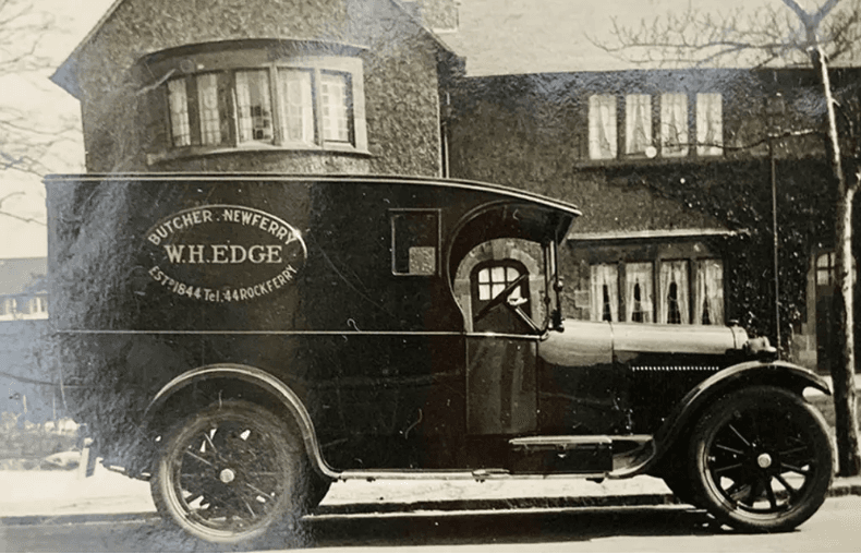 Vintage Edge & Son Delivery Van