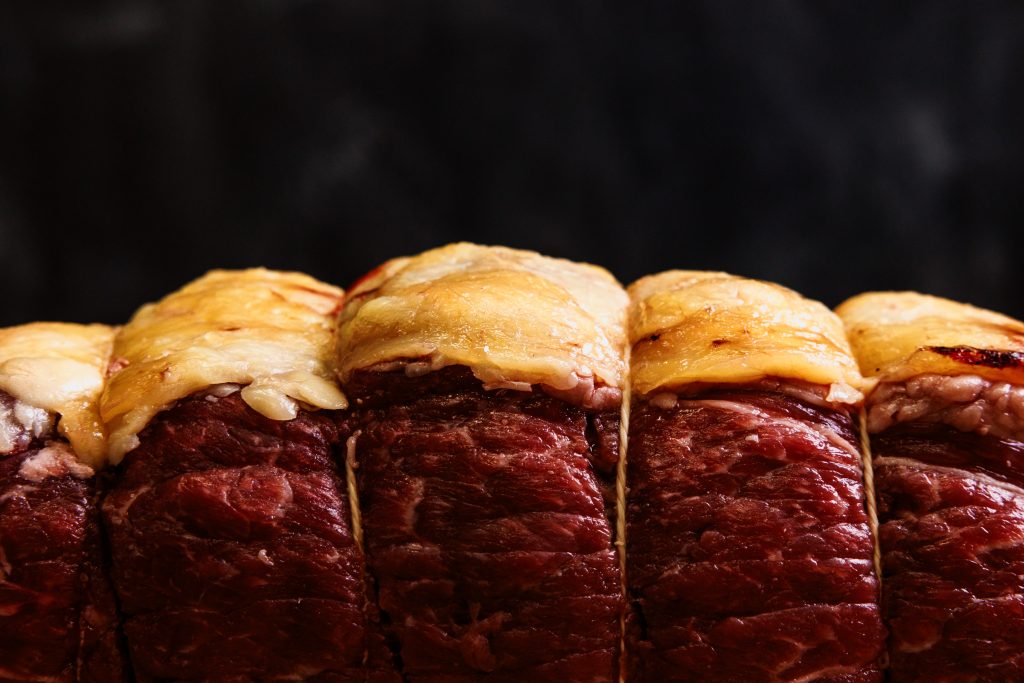 A joint of beef prepared at the Edge & Son counter